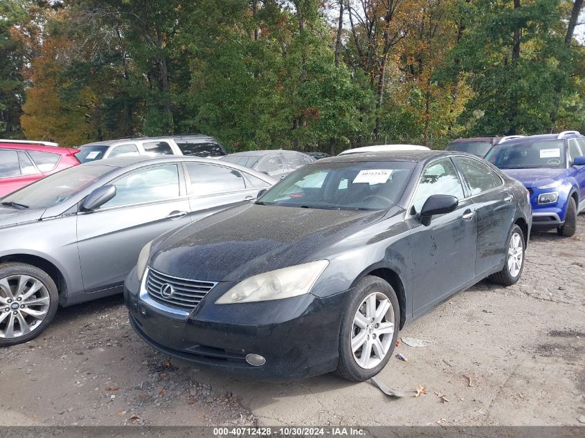 2009 Lexus Es 350 VIN: JTHBJ46G492335036 Lot: 40712428