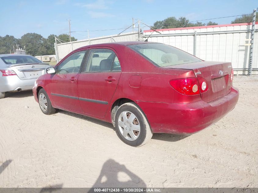 2006 Toyota Corolla Ce VIN: 1NXBR32EX6Z653506 Lot: 40712438