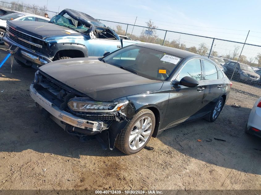 2018 Honda Accord Lx VIN: 1HGCV1F12JA129519 Lot: 40712439