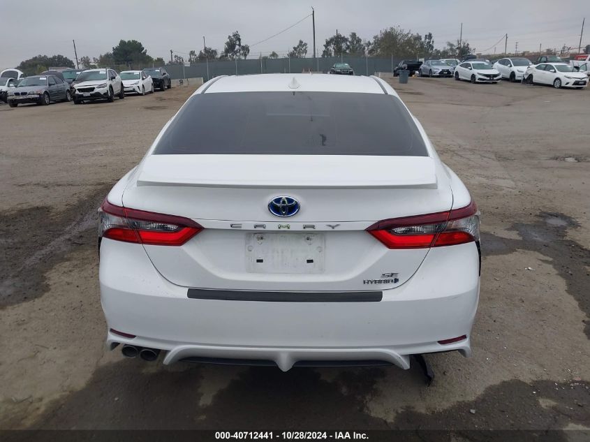 2022 Toyota Camry Hybrid VIN: 4T1G31AK6NU571807 Lot: 40712441