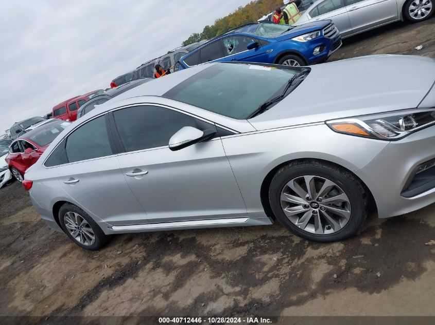 2017 Hyundai Sonata Sport VIN: 5NPE34AF4HH554308 Lot: 40712446