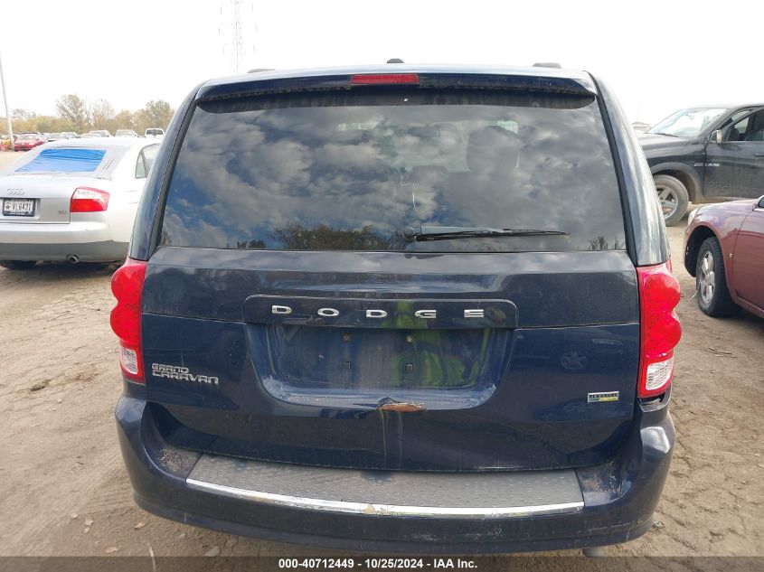 2013 Dodge Grand Caravan Sxt VIN: 2C4RDGCG8DR798627 Lot: 40712449