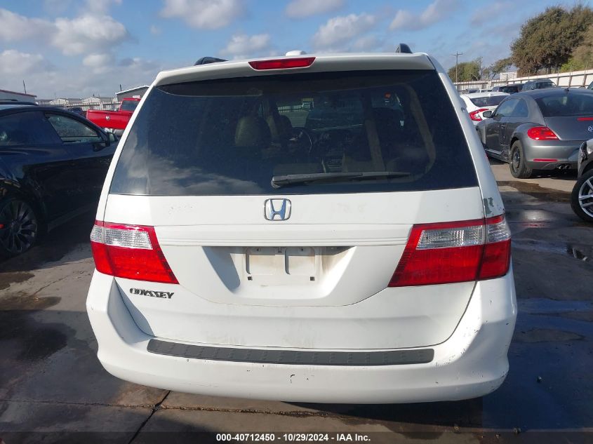 2006 Honda Odyssey Ex-L VIN: 5FNRL38796B450659 Lot: 40712450