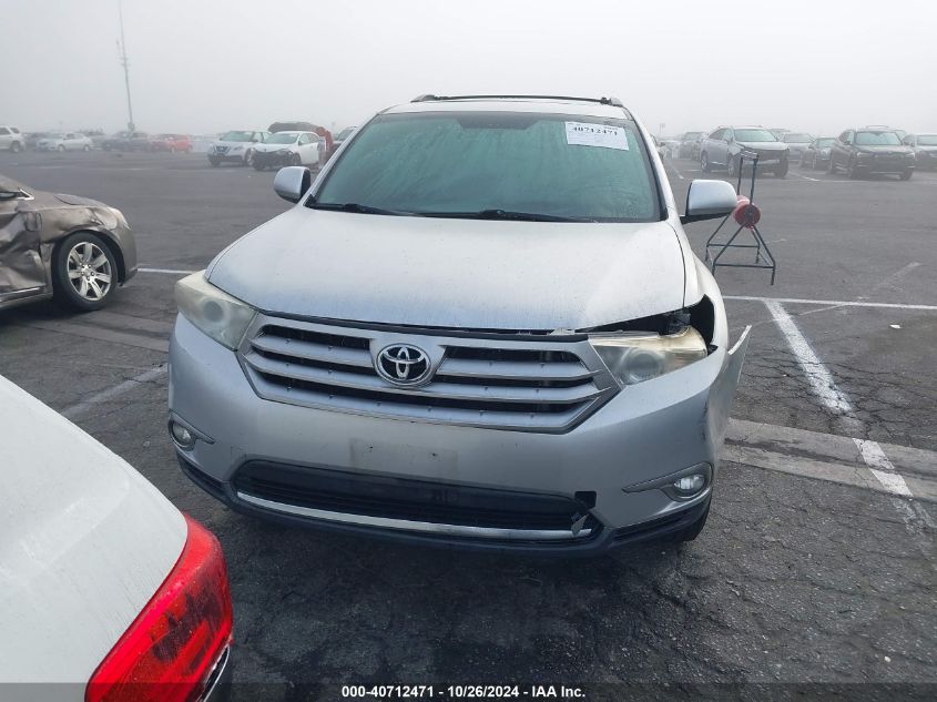 2013 Toyota Highlander Se V6 VIN: 5TDZK3EH6DS090131 Lot: 40712471