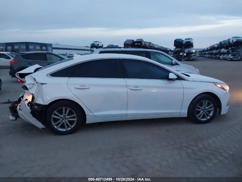 2017 Hyundai Sonata VIN: 5NPE24AF4HH489575 Lot: 40712499