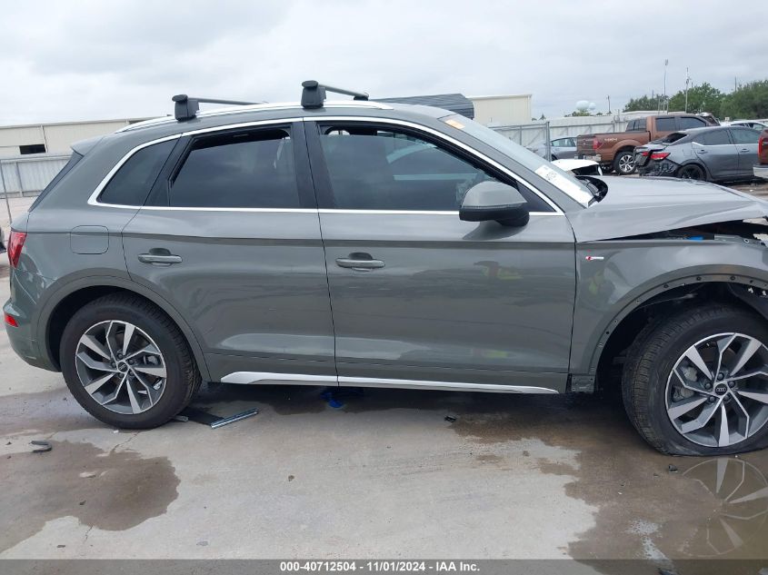 2024 Audi Q5 Premium Plus 45 Tfsi S Line Quattro VIN: WA1EAAFY3R2043314 Lot: 40712504