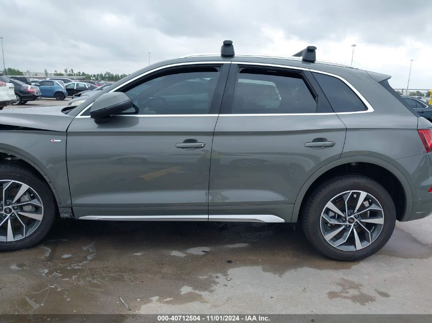 2024 Audi Q5 Premium Plus 45 Tfsi S Line Quattro VIN: WA1EAAFY3R2043314 Lot: 40712504