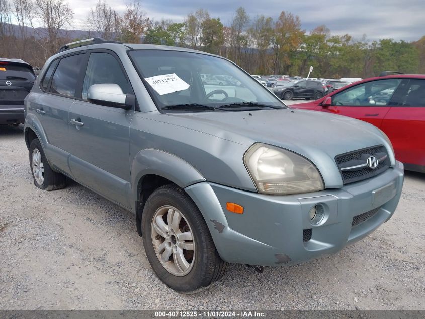 2006 Hyundai Tucson Gls/Limited VIN: KM8JN12D86U464971 Lot: 40712525