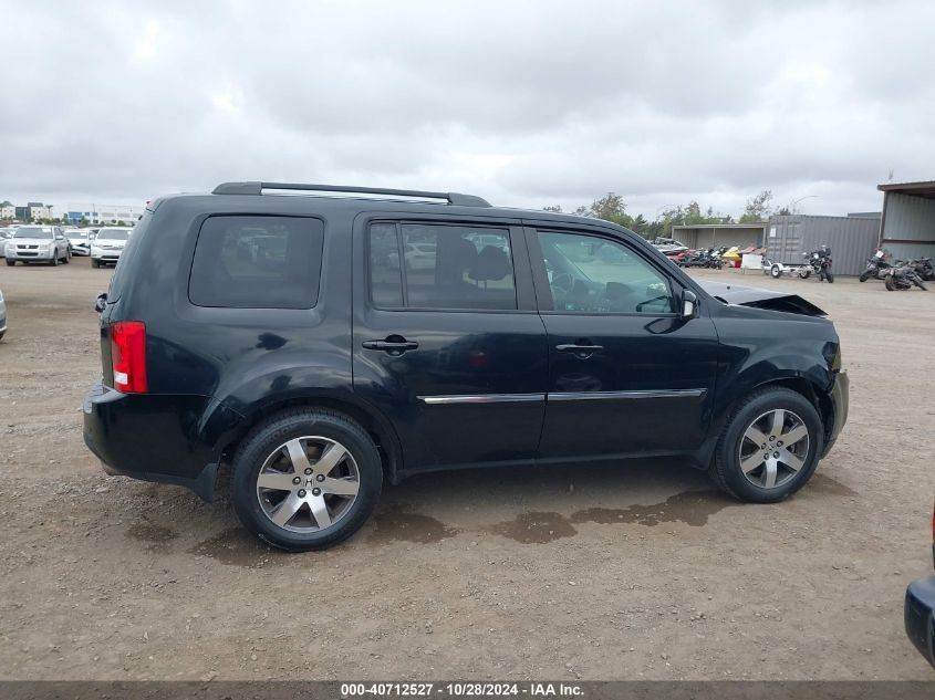 2012 Honda Pilot Touring VIN: 5FNYF4H98CB059461 Lot: 40712527