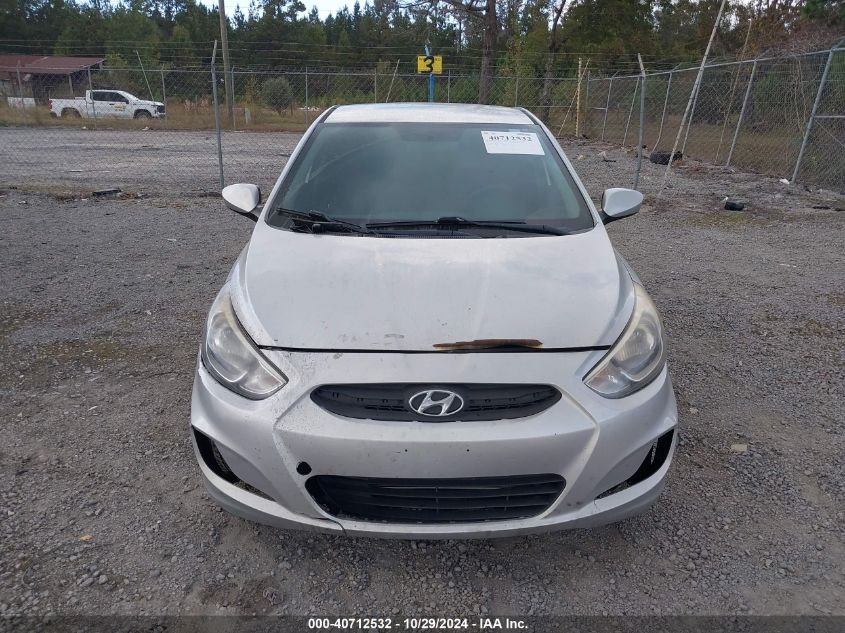 2015 Hyundai Accent Gs VIN: KMHCT5AE4FU199689 Lot: 40712532