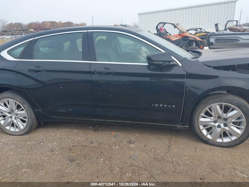 2016 Chevrolet Impala Ls VIN: 1G11Z5SA4GU164439 Lot: 40712541