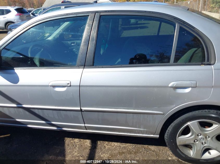 2004 Honda Civic Ex VIN: 2HGES26704H585424 Lot: 40712547