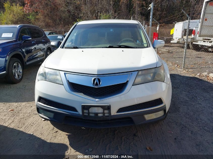 2012 Acura Mdx VIN: 2HNYD2H2XCH508026 Lot: 40712548