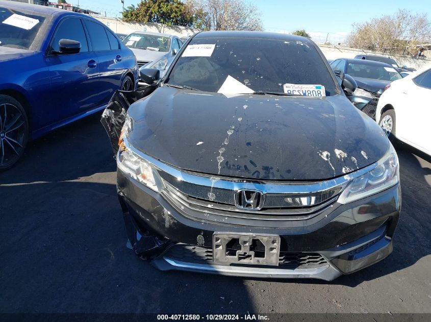 2016 Honda Accord Lx VIN: 1HGCR2F3XGA000660 Lot: 40712580