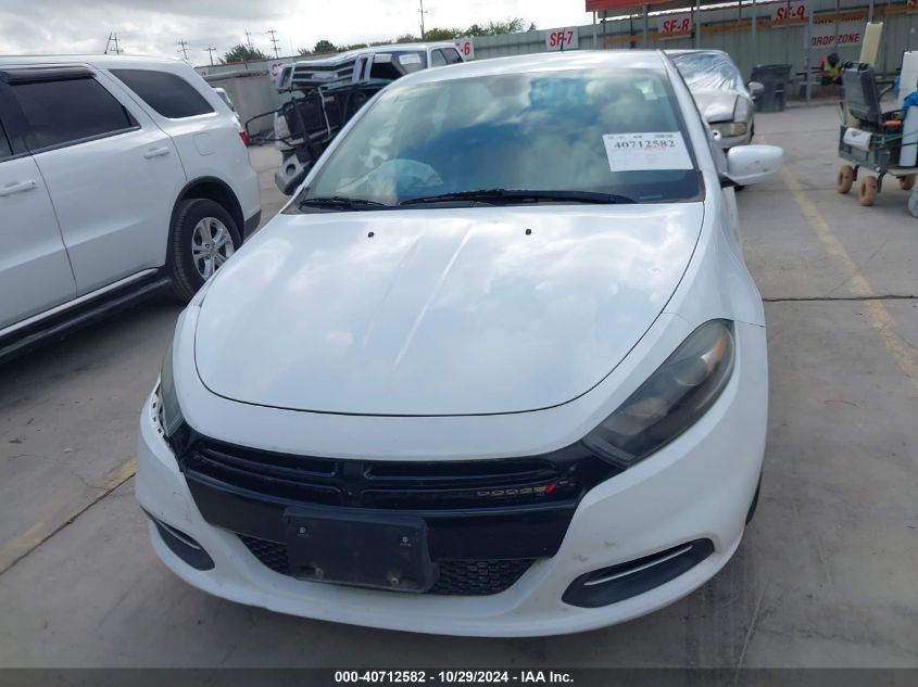 2015 Dodge Dart Se VIN: 1C3CDFAA0FD378322 Lot: 40712582