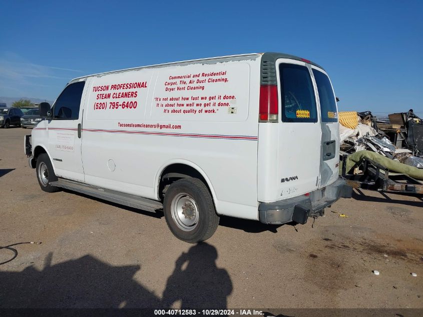 2002 GMC Savana Standard VIN: 1GTGG25R621902341 Lot: 40712583