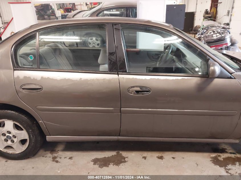 2002 Chevrolet Malibu Ls VIN: 1G1NE52J82M525354 Lot: 40712594