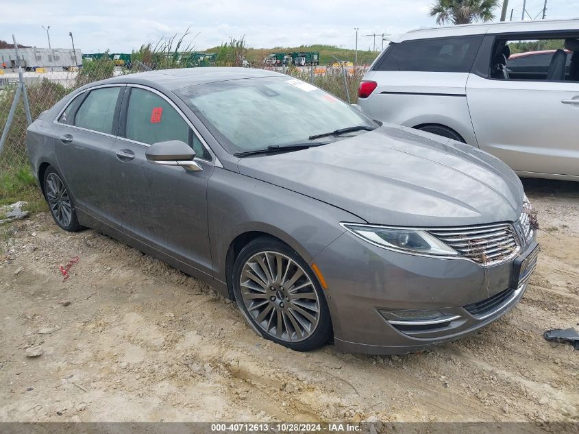 2014 Lincoln Mkz VIN: 3LN6L2LU1ER814964 Lot: 40712613