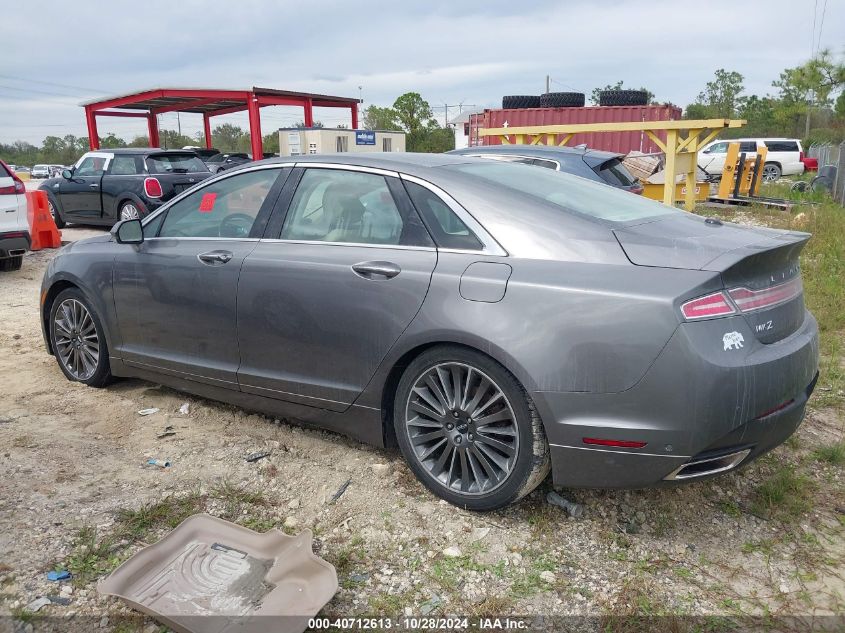 2014 Lincoln Mkz VIN: 3LN6L2LU1ER814964 Lot: 40712613