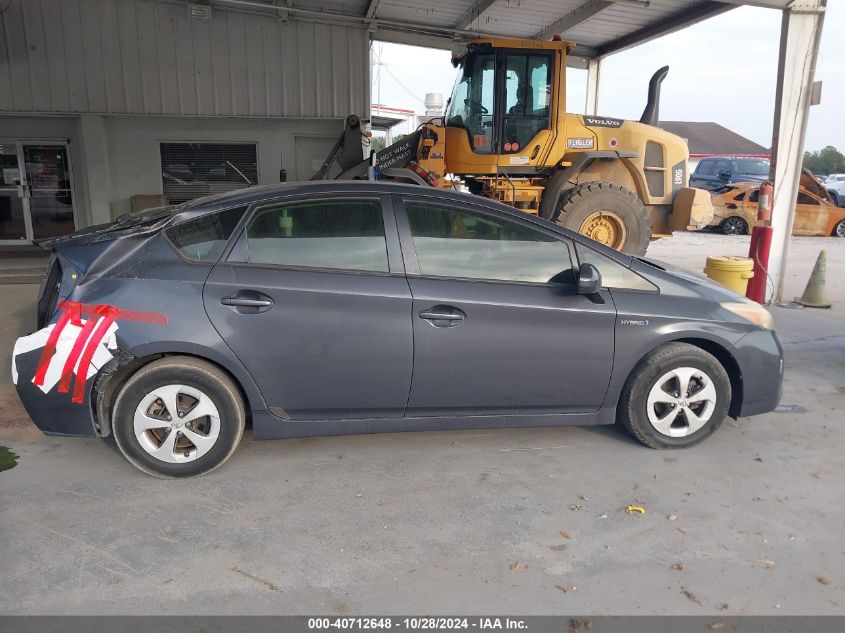 2012 Toyota Prius Two VIN: JTDKN3DU3C5396263 Lot: 40712648