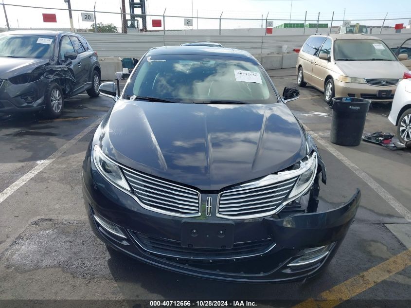 2014 Lincoln Mkz VIN: 3LN6L2GK6ER822860 Lot: 40712656