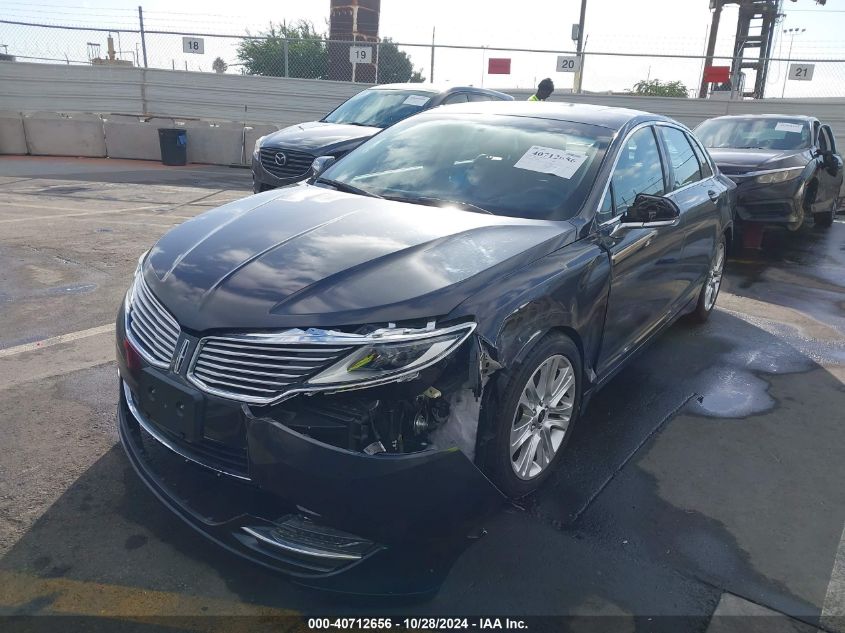 2014 Lincoln Mkz VIN: 3LN6L2GK6ER822860 Lot: 40712656