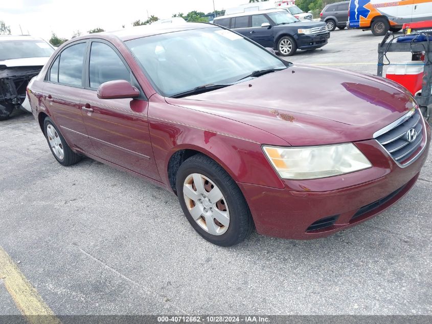 2009 Hyundai Sonata Gls VIN: 5NPET46C79H484271 Lot: 40712662