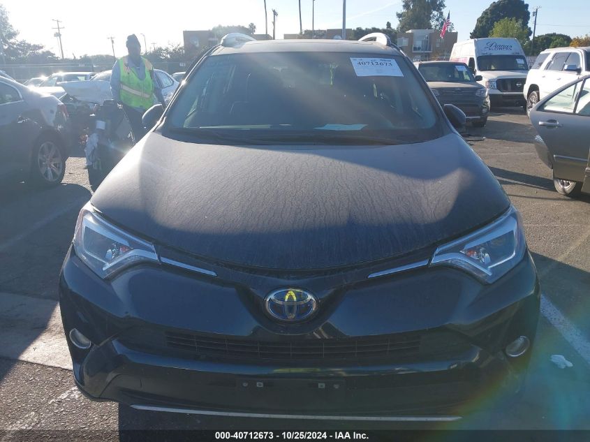 2018 Toyota Rav4 Hybrid Limited VIN: JTMDJREV7JD249560 Lot: 40712673