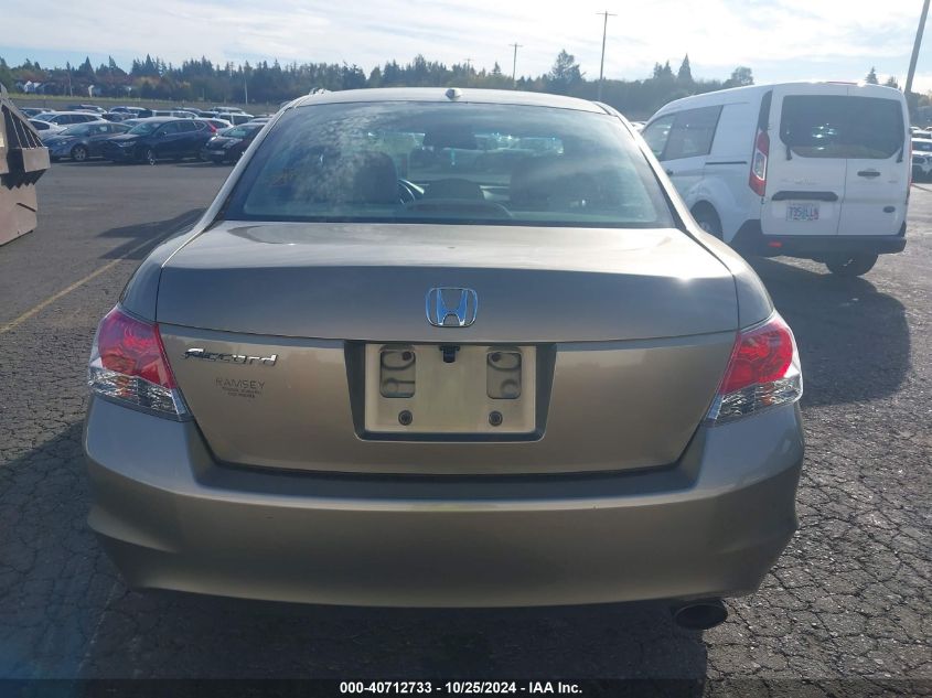 2010 Honda Accord 2.4 Ex-L VIN: 1HGCP2F86AA140407 Lot: 40712733