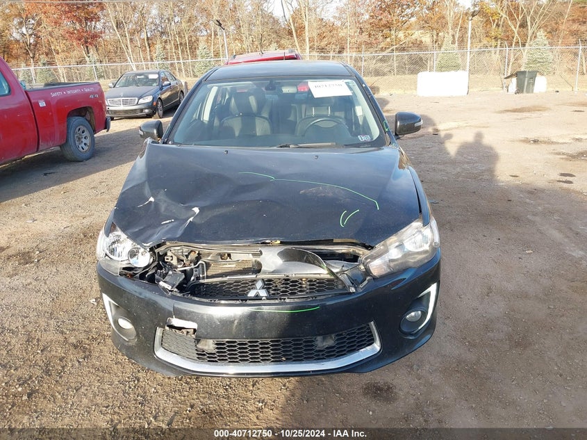 2016 MITSUBISHI LANCER VIN: JA32V2FW2GU002657