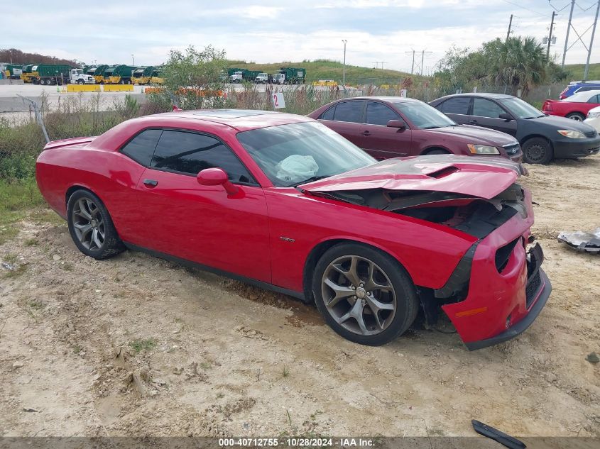 2016 Dodge Challenger R/T Plus VIN: 2C3CDZBTXGH168980 Lot: 40712755