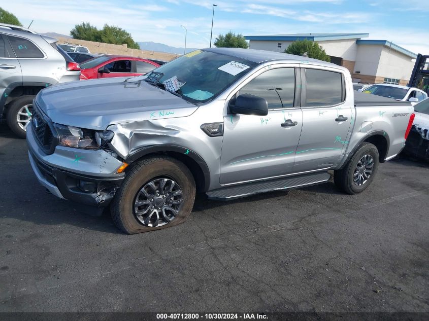 2020 Ford Ranger Xlt VIN: 1FTER4EH1LLA20729 Lot: 40712800