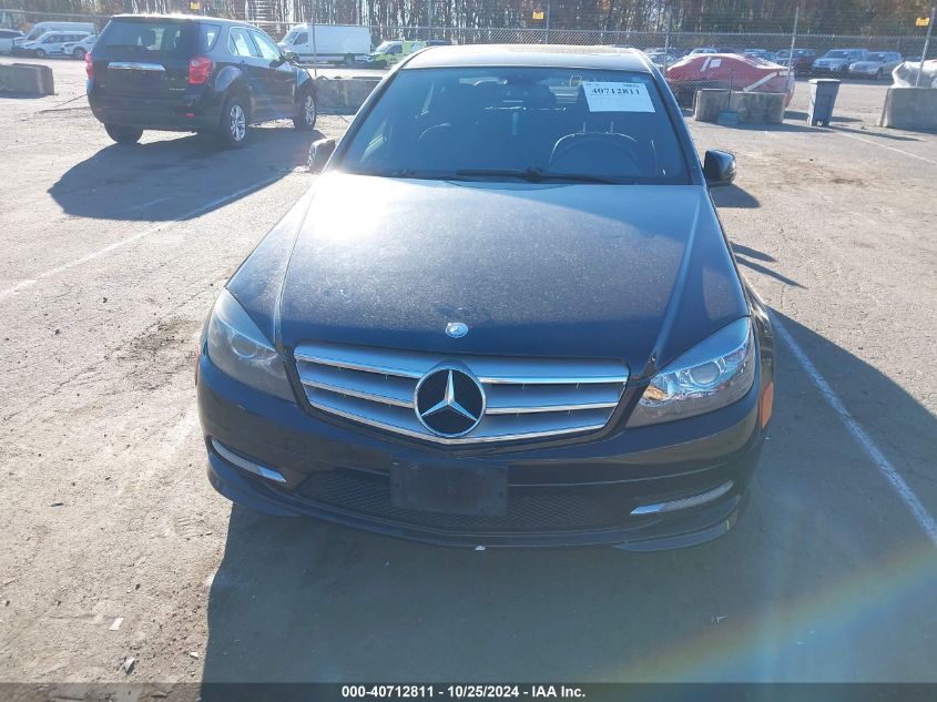 2011 Mercedes-Benz C 300 Luxury 4Matic/Sport 4Matic VIN: WDDGF8BB6BR169454 Lot: 40712811