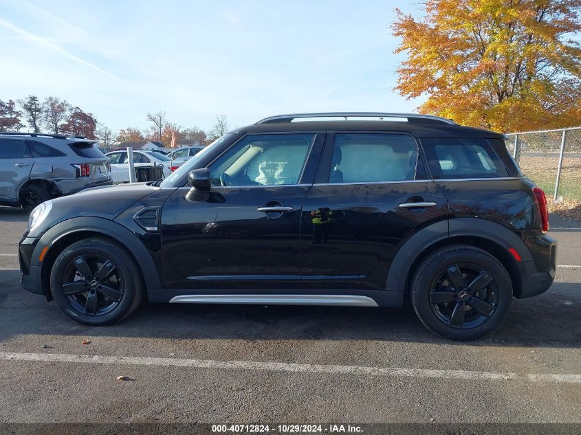 2021 Mini Countryman Cooper VIN: WMZ23BR03M3M73085 Lot: 40712824