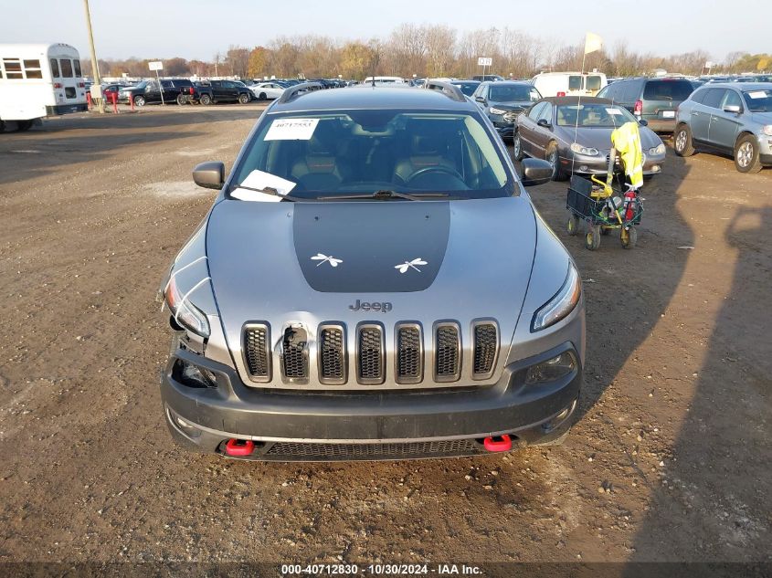 2015 Jeep Cherokee Trailhawk VIN: 1C4PJMBS2FW728961 Lot: 40712830