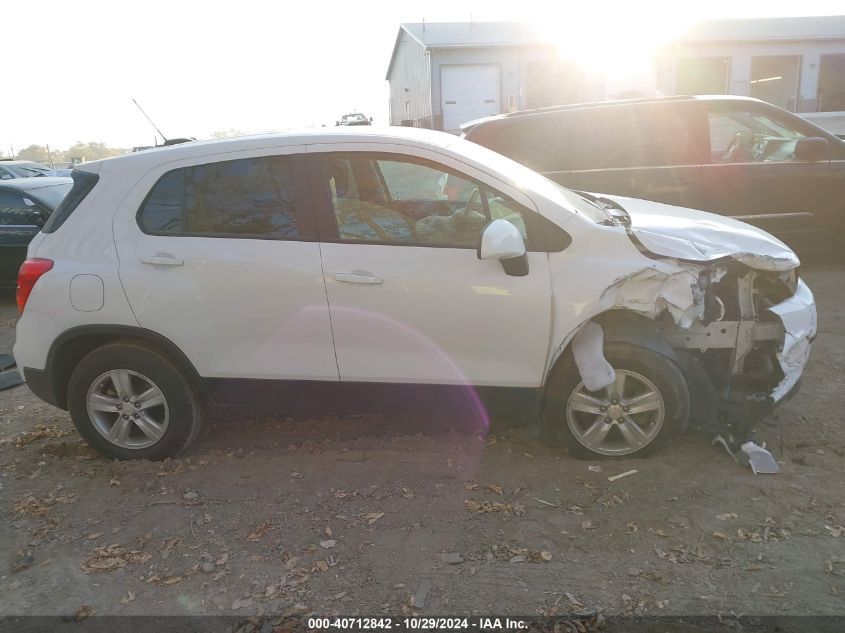 2019 Chevrolet Trax Ls VIN: 3GNCJNSB4KL373934 Lot: 40712842