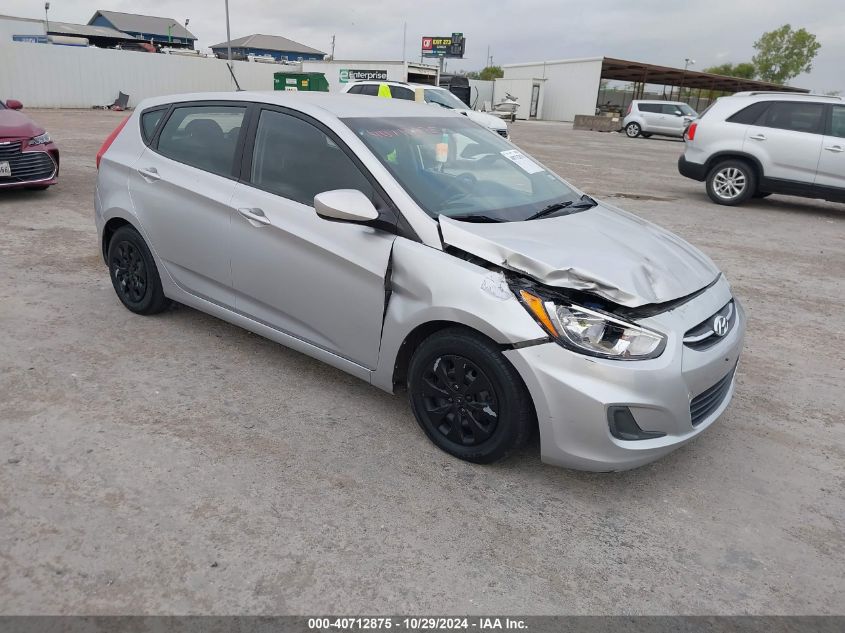 2016 Hyundai Accent Se VIN: KMHCT5AE2GU237812 Lot: 40712875