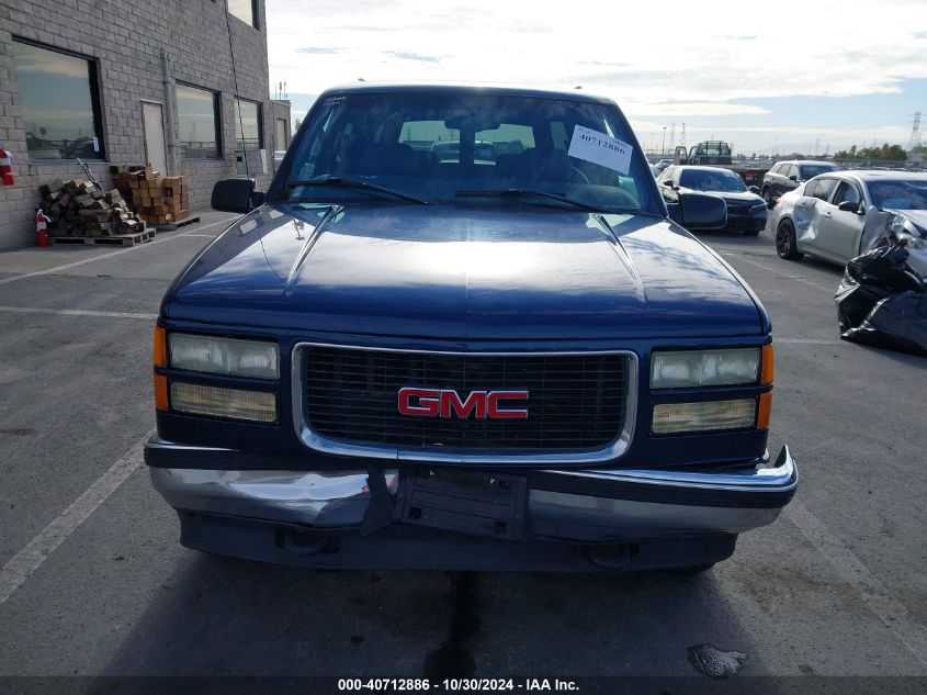 1999 GMC Suburban 1500 Sl VIN: 3GKFK16R7XG510288 Lot: 40712886