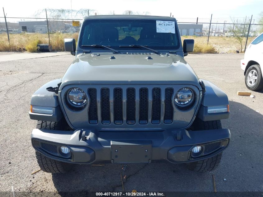 2020 Jeep Wrangler Unlimited Sahara Altitude 4X4 VIN: 1C4HJXEG6LW205497 Lot: 40712917