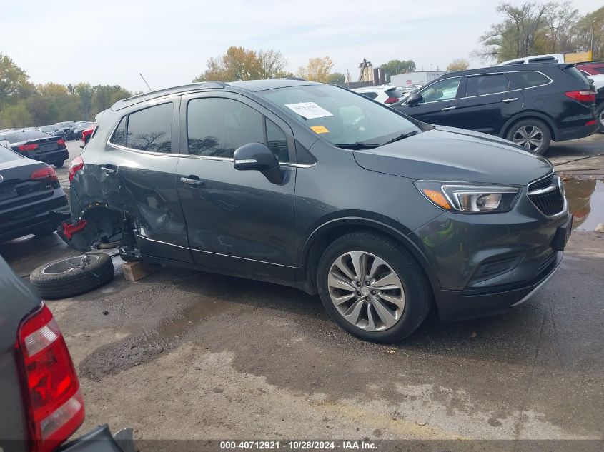 2017 Buick Encore Preferred VIN: KL4CJASB3HB077020 Lot: 40712921