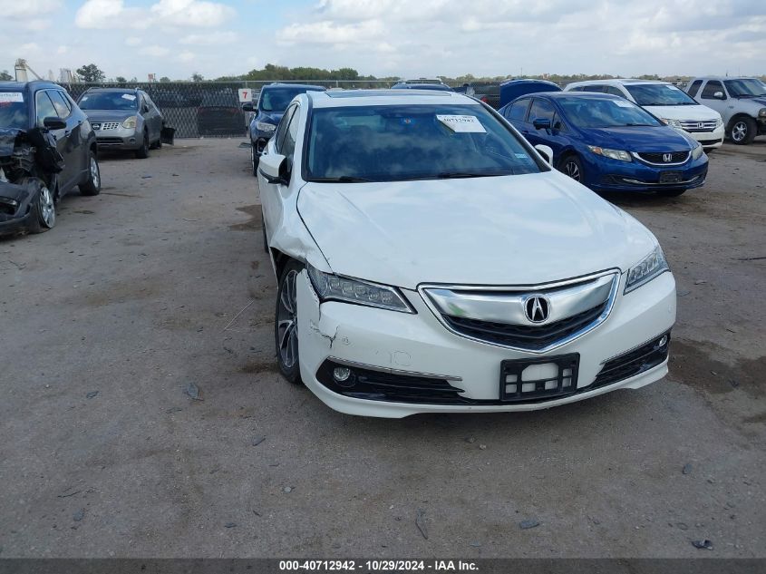 2015 Acura Tlx V6 Advance VIN: 19UUB3F71FA009019 Lot: 40712942