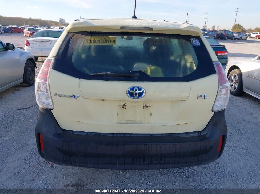 2015 Toyota Prius V Two VIN: JTDZN3EU8FJ033451 Lot: 40712947