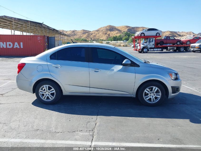 2013 Chevrolet Sonic Lt Auto VIN: 1G1JC5SH7D4176613 Lot: 40712949