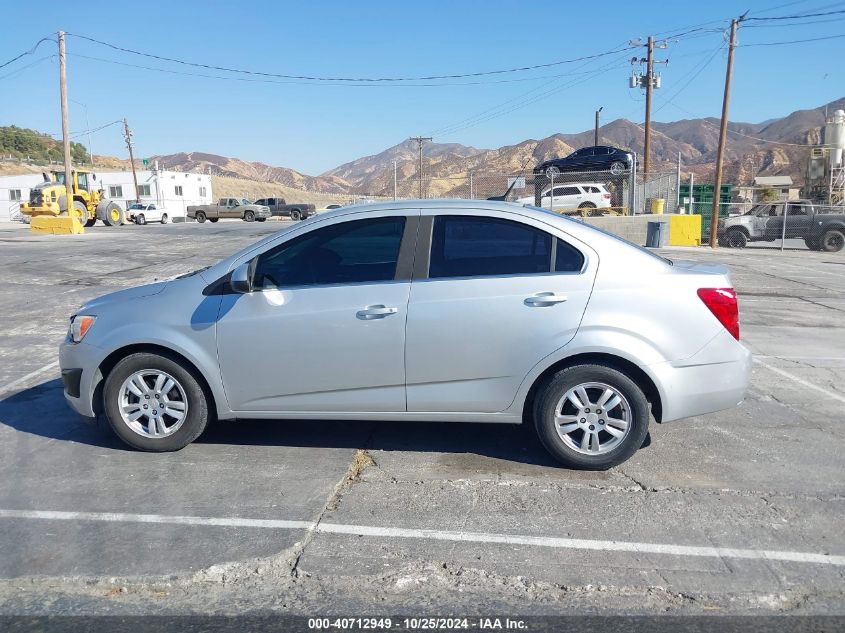 2013 Chevrolet Sonic Lt Auto VIN: 1G1JC5SH7D4176613 Lot: 40712949