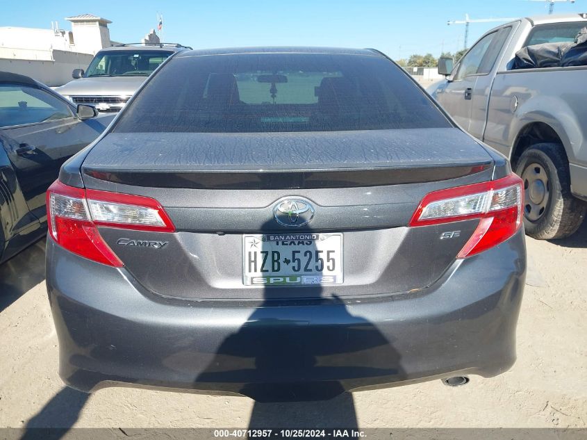 2014 Toyota Camry Se VIN: 4T1BF1FK9EU863946 Lot: 40712957