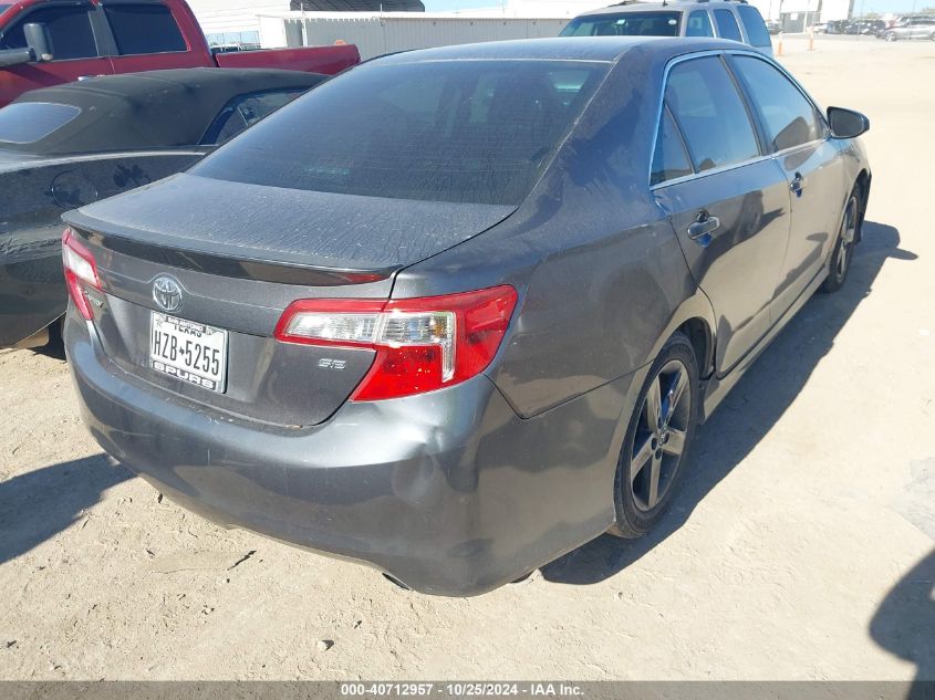 2014 Toyota Camry Se VIN: 4T1BF1FK9EU863946 Lot: 40712957