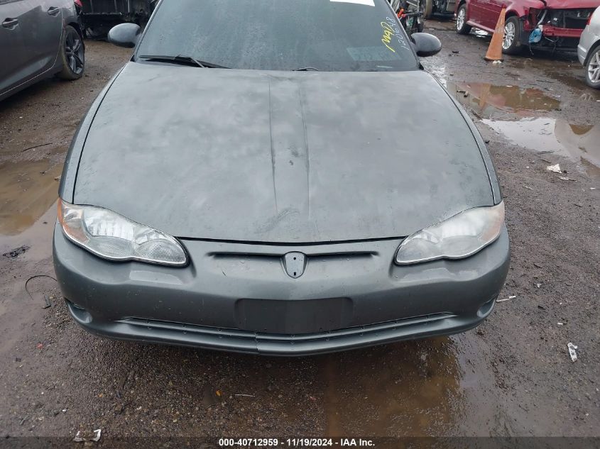 2004 Chevrolet Monte Carlo Ls VIN: 2G1WW12E949120648 Lot: 40712959