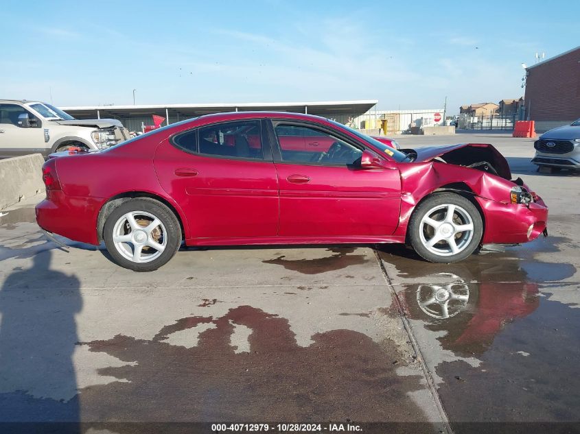 2005 Pontiac Grand Prix VIN: 2G2WP522X51293973 Lot: 40712979