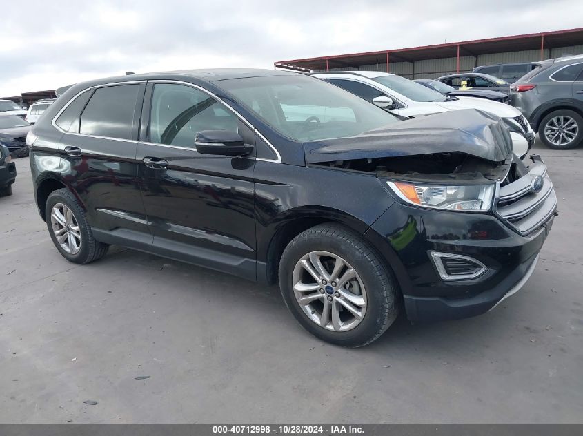 2016 Ford Edge Sel VIN: 2FMPK3J88GBC67034 Lot: 40712998