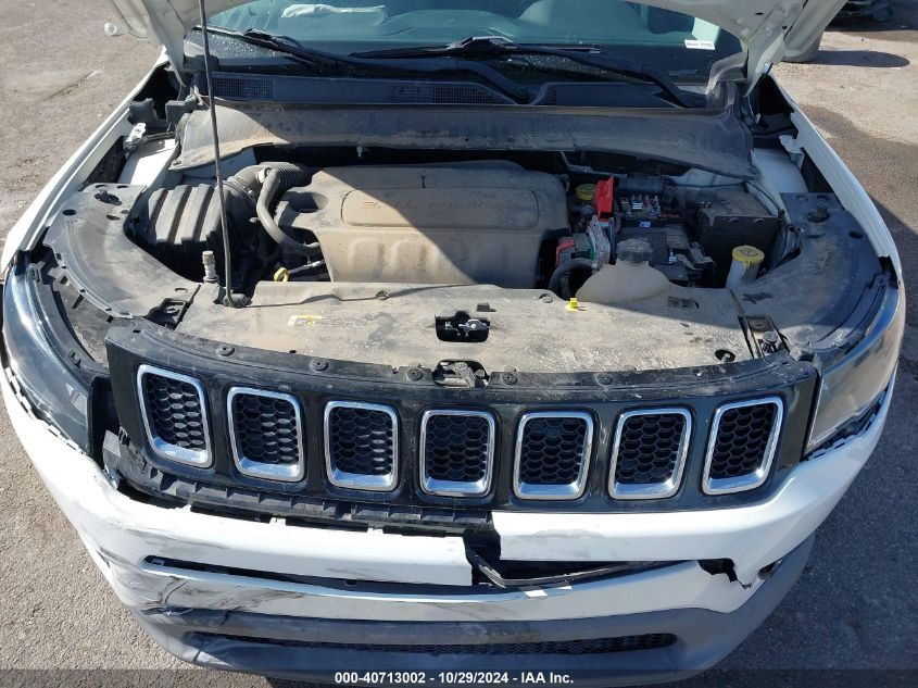 2021 Jeep Compass Latitude Fwd VIN: 3C4NJCBB3MT514453 Lot: 40713002